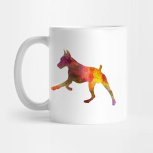 German Pinscher  in watercolor Mug